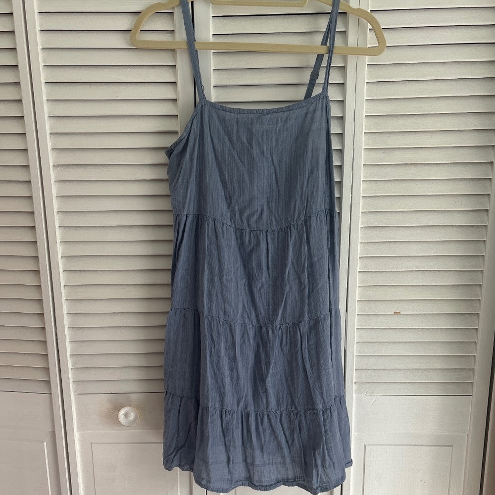 Light blue babydoll dress